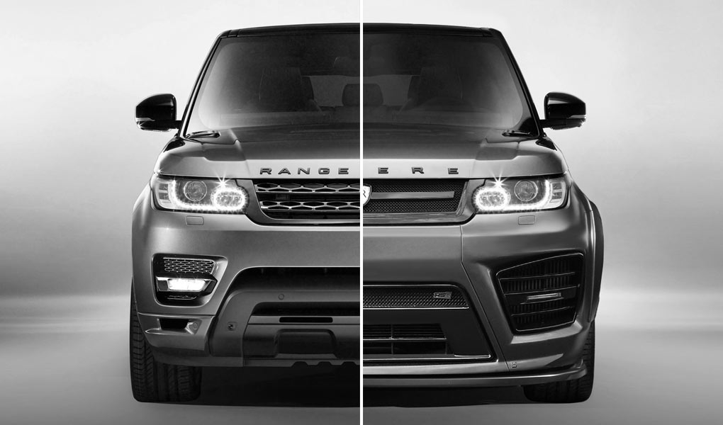 Revere HSR Wide Body System Front for the Range Rover Sport