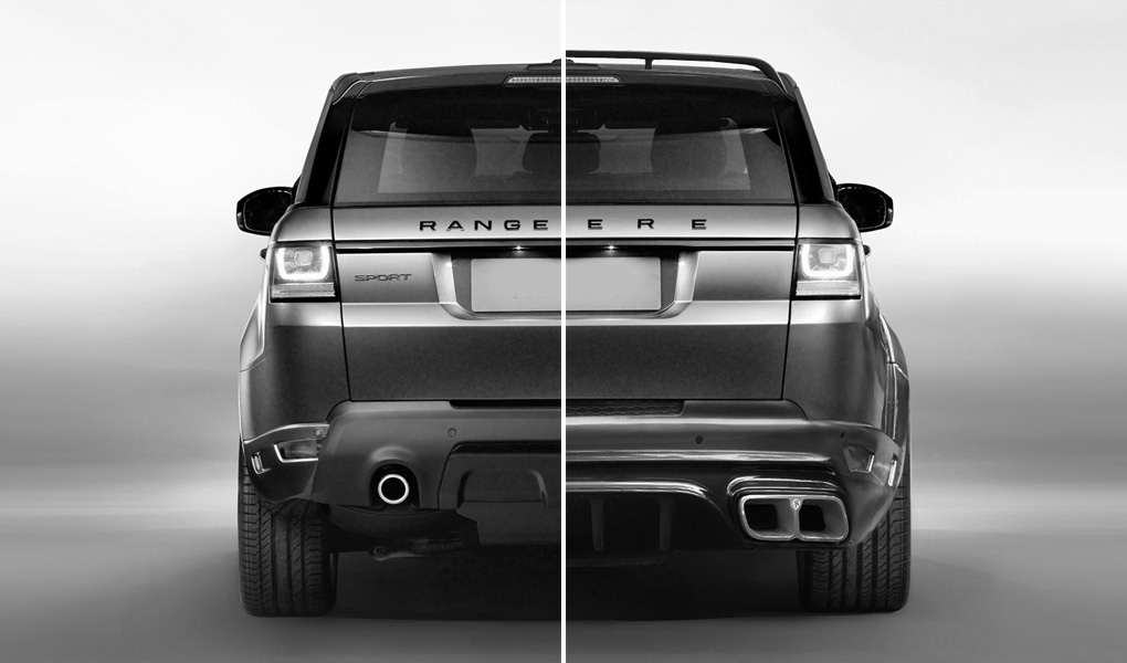 Revere HSR Wide Body System Rear for the Range Rover Sport